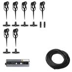 7x LED grond spot - 12V - 3 watt - complete DIY set, Ophalen of Verzenden, Nieuw