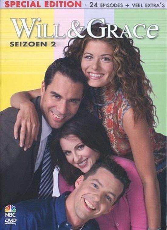dvd film box - Will &amp; Grace - Seizoen 2 (4DVD) - Will..., Cd's en Dvd's, Dvd's | Overige Dvd's, Zo goed als nieuw, Verzenden