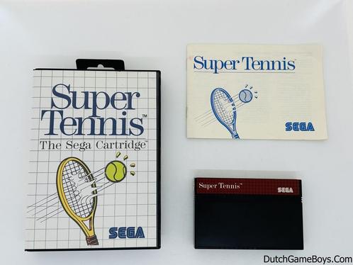 Sega Master System - Super Tennis, Spelcomputers en Games, Games | Sega, Gebruikt, Verzenden