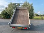 Hapert kipper 305 x 180 cm met rijplaten en nieuwe banden!, Ophalen, Gebruikt