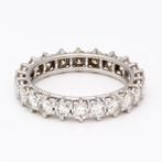 Ring - 18 karaat Witgoud Diamant (Natuurlijk), Sieraden, Tassen en Uiterlijk, Ringen, Nieuw