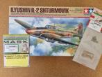 Tamiya 61113 Ilyushin IL-2 Shturmovik 1:48 +m mask en Look, Hobby en Vrije tijd, Modelbouw | Vliegtuigen en Helikopters, Verzenden