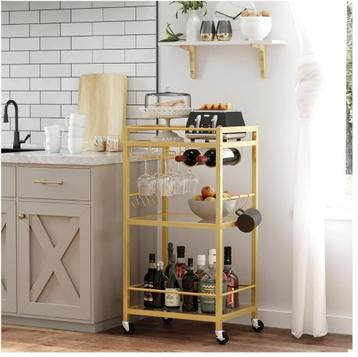 Hoppa! Serveerwagen  BC01BB033 Goud van 49 voor 23 beschikbaar voor biedingen