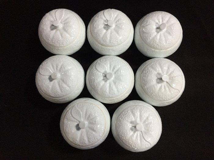 Japanese - Beeld, Set of 8 / Signed / Japanese Vintage, Antiek en Kunst, Antiek | Speelgoed