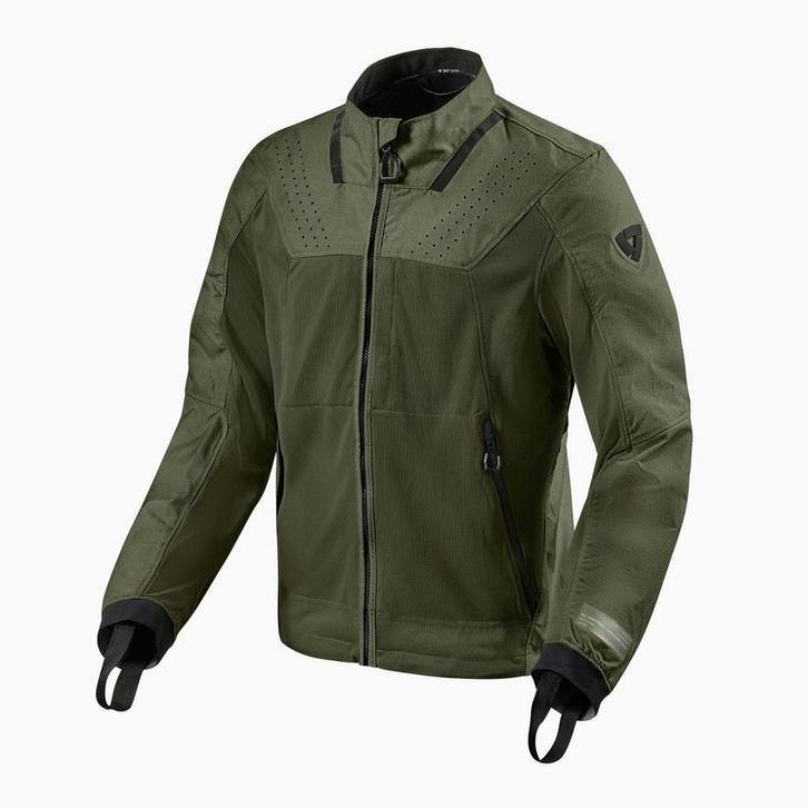 REVIT! Territory Jas Donker Groen, Motoren, Kleding | Motorkleding, Heren, Nieuw met kaartje, Jas | textiel, Verzenden
