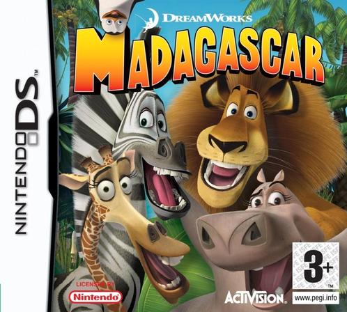 DS Madagascar, Spelcomputers en Games, Games | Nintendo DS, Zo goed als nieuw, Verzenden
