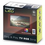 Integral Plug&Play RGB LEDstrip voor achter de TV 2meter..., Nieuw, Ophalen of Verzenden