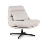 Fauteuil Cooper met kussen - Beige Houston - 95886 - faut..., Huis en Inrichting, Nieuw, Overige materialen