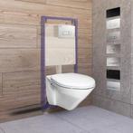 Toiletset Budget 78 B&W Rim-Ex Met B&W Drukplaat, Ophalen of Verzenden, Nieuw, Chroom, Overige typen