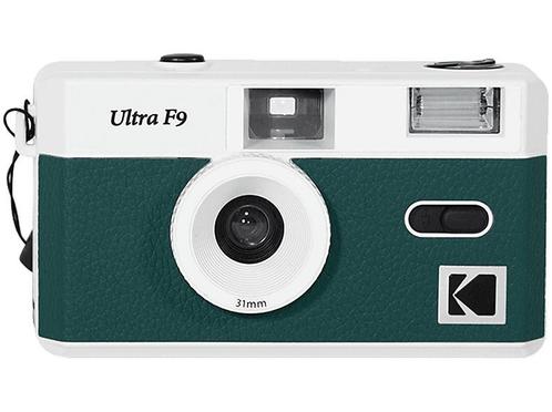 Kodak -  Ultra F9 Analoge Retrocamera Met Flits /wit - Groen, Audio, Tv en Foto, Fotocamera's Analoog, Nieuw, Kodak, Verzenden