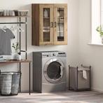 vidaXL Dressoir Artisan Eiken 69,5 x 34 x 90 cm Bewerkt hout, Verzenden, Nieuw, Overige houtsoorten, Minder dan 50 cm