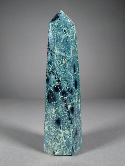 Kambamba jaspis Spiegel - Hoogte: 25 cm - Breedte: 7.1 cm-, Verzamelen, Mineralen en Fossielen