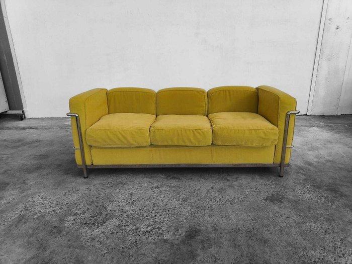 Cassina - Le Corbusier - Sofa - LC2 - Staal, Antiek en Kunst, Kunst | Designobjecten