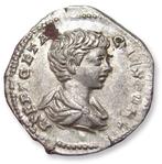 Romeinse Rijk. Geta as Caesar. Denarius Rome mint circa, Postzegels en Munten, Munten | Europa | Niet-Euromunten