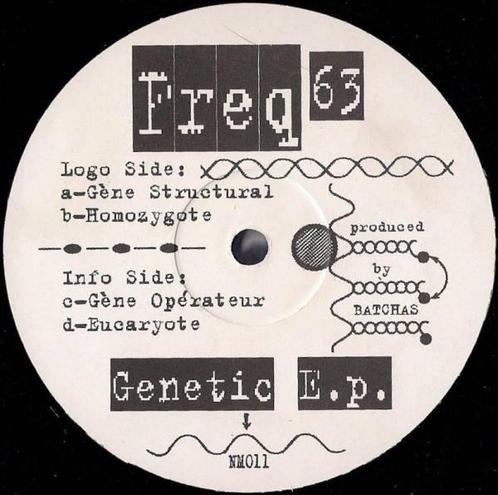 12 inch gebruikt - Freq63 - Genetic EP, Cd's en Dvd's, Vinyl Singles, Zo goed als nieuw, Verzenden
