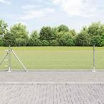 vidaXL Afrasteringspaal Zilver 100 x 0,5 m (13 mm gaas), Verzenden, Nieuw, IJzer