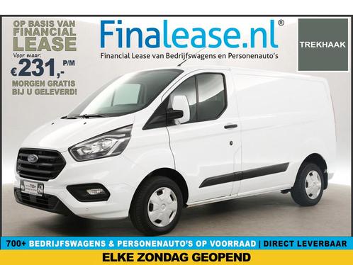 Ford Transit Custom 280 2.0 TDCI L1H1 Airco 3Pers PDC €231pm, Auto's, Bestelauto's, Lease, Handgeschakeld, Diesel, Ford, Wit, Verzenden