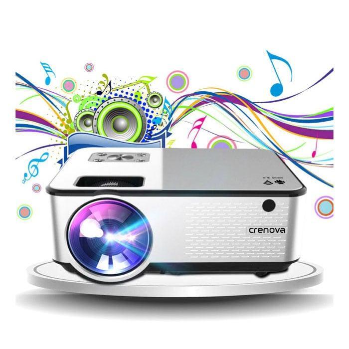 C9 LED Projector met Android en Bluetooth - Beamer Home, Audio, Tv en Foto, Diaprojectors, Nieuw, Verzenden