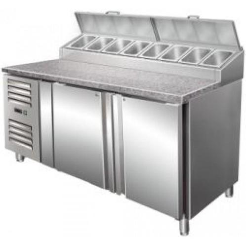 Voorbereidingstafel | Pizzawerkbank  | Pizzawerktafel, Zakelijke goederen, Horeca | Keukenapparatuur, Nieuw in verpakking, Koelen en Vriezen