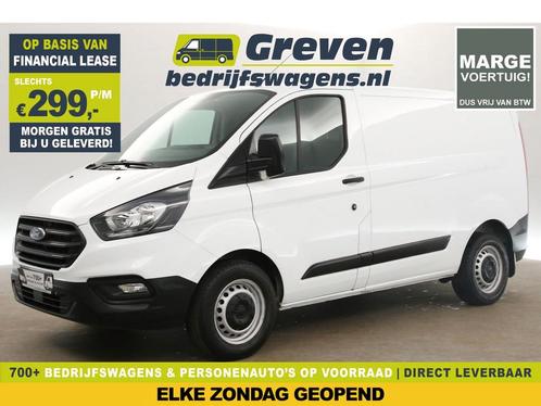 Ford Transit Custom 280 2.0 TDCI L1H1 MARGE 3Pers PDC €299pm, Auto's, Bestelauto's, Handgeschakeld, Diesel, Wit, Ford, Verzenden