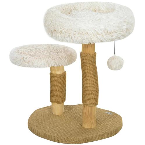 TRUUSK Krabpaal 61,5 Cm Hoog Met Speelbal, Bedden, Kattentor, Dieren en Toebehoren, Katten-accessoires, Nieuw, Verzenden