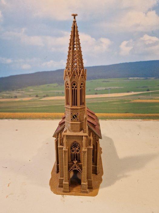 Vollmer N - 47760 - Modeltreingebouwen (1) - Stadskerk, Hobby en Vrije tijd, Modeltreinen | N-Spoor