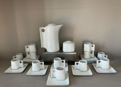 Manufatcure de Virebent - René Bertoux - Koffieservies (26), Antiek en Kunst, Antiek | Meubels | Tafels