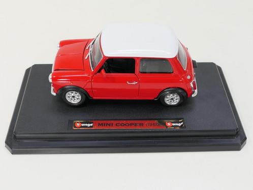 Schaal 1:24 Bburago 16059 mini cooper 1960 #7002, Hobby en Vrije tijd, Modelauto's | 1:24, Gebruikt, Bburago, Ophalen of Verzenden