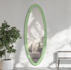 OSLO WANDSPIEGEL GROEN CM 55X2X150 ( BINNENSPIEGEL AFMETING, Huis en Inrichting, Woonaccessoires | Spiegels, Ophalen of Verzenden