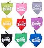 Honden bandana Its my Birthday in diverse kleuren, Verzenden, Nieuw