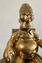 Daluxe Art - 1999 • Golden Homer on Throne, Antiek en Kunst