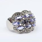 Zilver, Tanzaniet - Ring van de Hemelse Rivier: Spiritueel, Antiek en Kunst