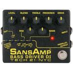 Tech 21 SansAmp Bass Driver DI v2, Verzenden, Nieuw