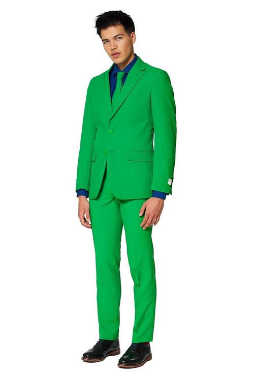 Groen Pak Heren OppoSuits, Kleding | Heren, Carnavalskleding en Feestkleding, Nieuw, Verzenden