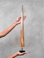 Geen minimumprijs - Een zwaardvisgehoorntak gemonteerd op, Antiek en Kunst