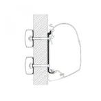 Thule Flat Adapter Serie 5 40, Caravans en Kamperen, Ophalen of Verzenden, Nieuw