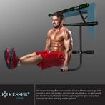 KESSER® Pull up bar - Optrekstang - Zonder schroeven - Groen, Sport en Fitness, Verzenden, Zo goed als nieuw