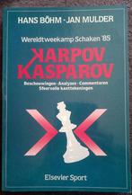 9789010058539 Wereldtweekamp schaken 85 | Karpov - Kasparov, Boeken, Gelezen, Hans Boehm, Verzenden