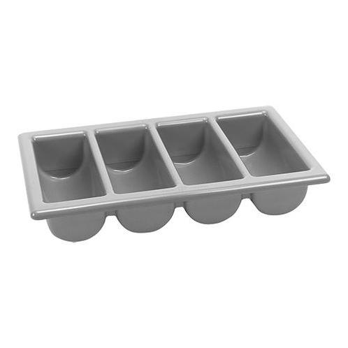 Bestekbak | 1/1 GN | Grijs Kunststof | 530x325x100(h)mm EMGA, Zakelijke goederen, Horeca | Keukenapparatuur, Nieuw in verpakking