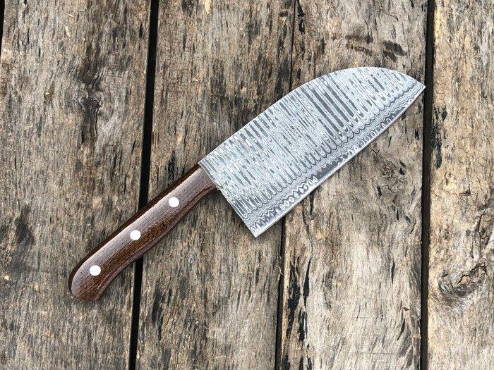 Keukenmes - Op maat gemaakt handgemaakt multi-laags gesmeed, Antiek en Kunst, Antiek | Keukenbenodigdheden