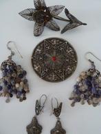 Zilver - Speld - Etnische sieradenset