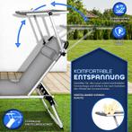 KESSER® Ligstoel - Tuinstoel - Inklapbaar - Verstelbaar - Gr, Tuin en Terras, Verzenden, Nieuw