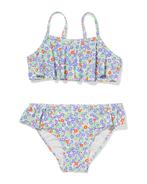 HEMA Kinderbikini bloemen lila, Verzenden, Nieuw