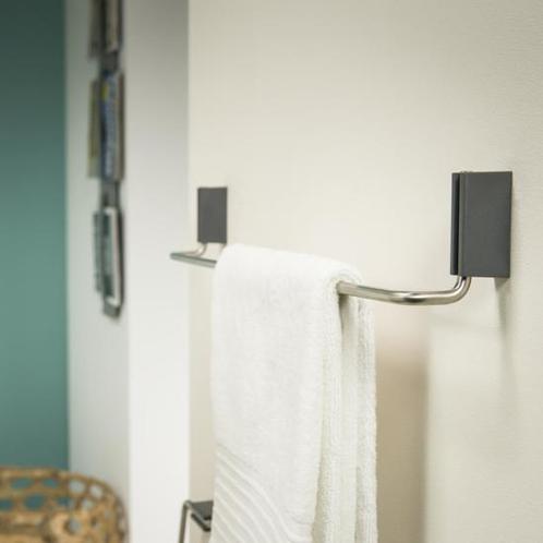 Tiger - Tiger Cliqit Wandhanddoekhouder RVS, Huis en Inrichting, Badkamer | Badtextiel en Accessoires, Nieuw, Ophalen of Verzenden