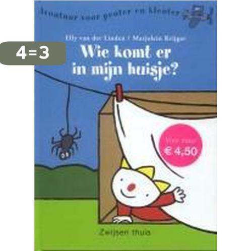 Wie komt er in mijn huisje? / Avontuur voor peuter en, Boeken, Overige Boeken, Gelezen, Verzenden