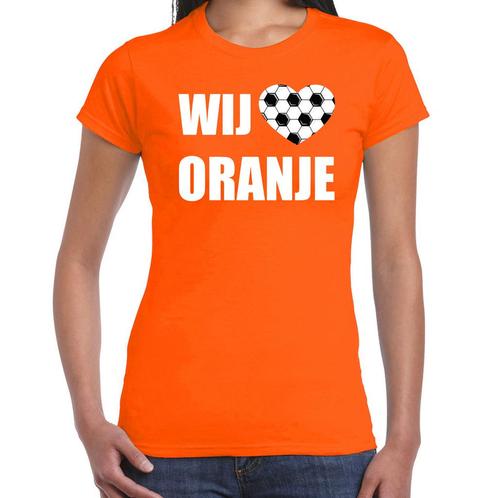 Oranje fan shirt / kleding Holland wij houden van oranje E.., Hobby en Vrije tijd, Feestartikelen, Ophalen of Verzenden