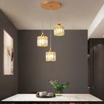 Luxe Kristallen Hanglamp – Modern Design E27, Huis en Inrichting, Lampen | Hanglampen, Verzenden, Nieuw