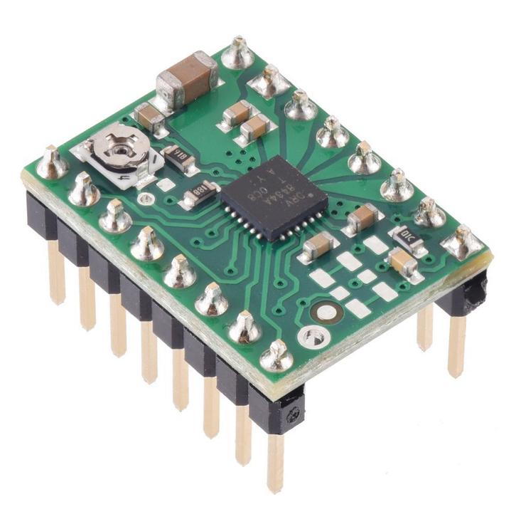 DRV8434A Stappenmotor motor driver Drager (pinheaders gesold, Hobby en Vrije tijd, Elektronica-componenten, Verzenden