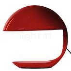 Martinelli Luce Cobra Tafellamp, rood (Tafellampen), Huis en Inrichting, Lampen | Tafellampen, Nieuw, Verzenden