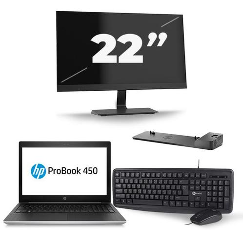 HP ProBook 450 G5 - Intel Core i5-8e Generatie - 15 inch - 1, Computers en Software, Windows Laptops, Nieuw, Verzenden